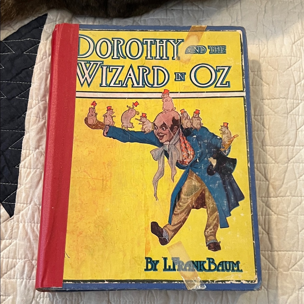 1908 Dorothy and the Wizard in Oz-L. Frank Baum-1908 Reilly & Lee Co book